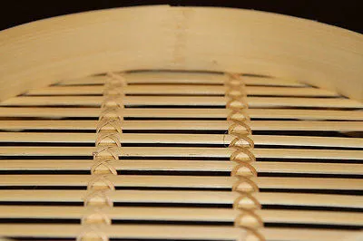 12" Bamboo Steamer Set | 2 Steamer Baskets with Lid | Premium Dumpling Steamer