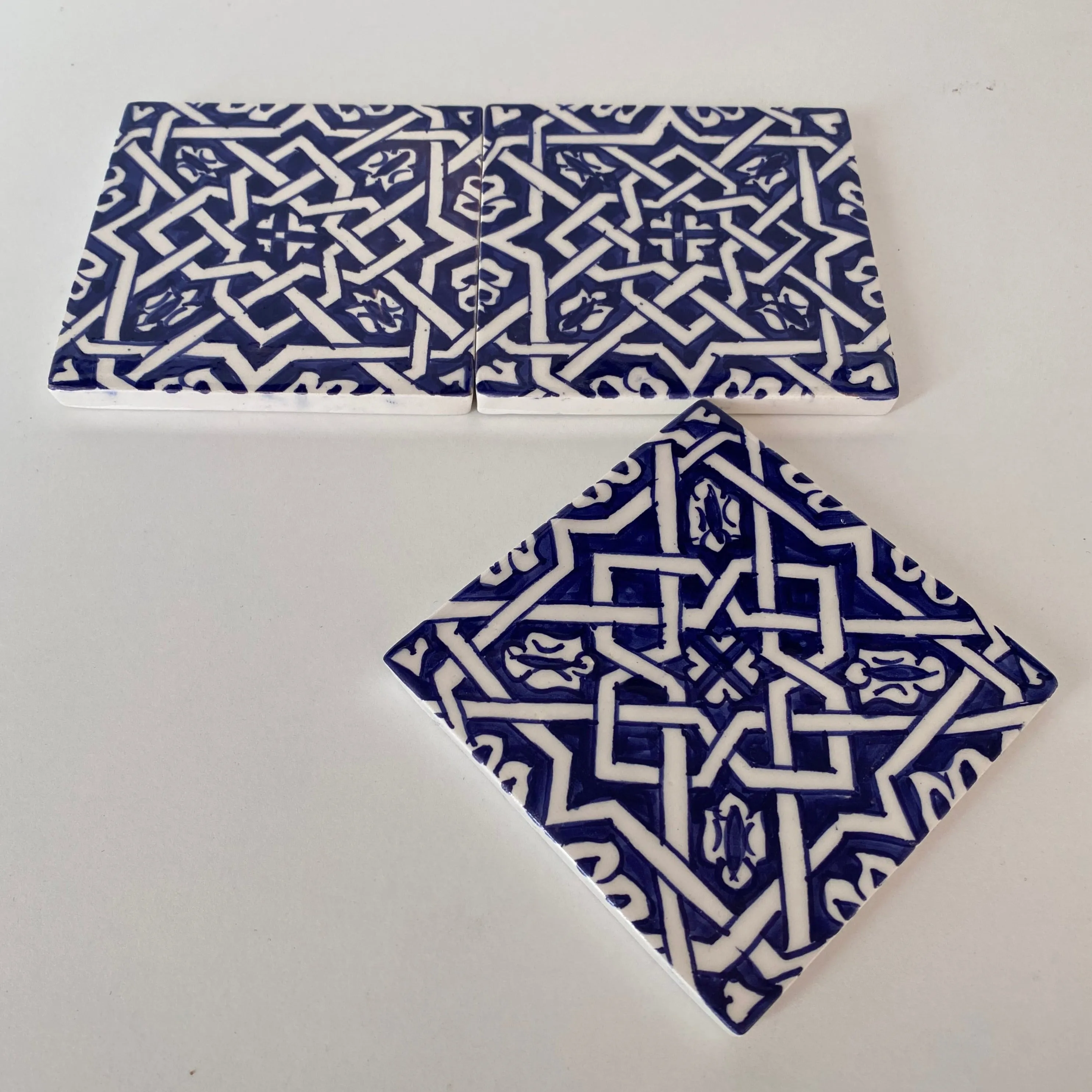 4"X4" tiles blue and white hand painted ceramic bathroom for wall and ground, tiles wall decorative