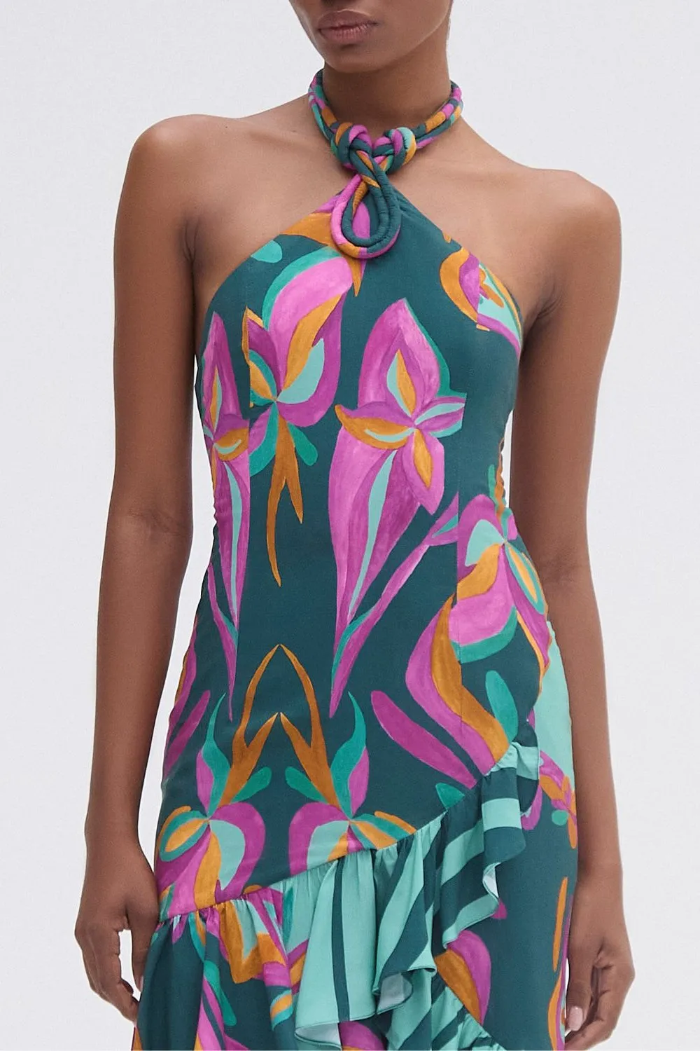 ALJEZUR COLLAR DRESS
