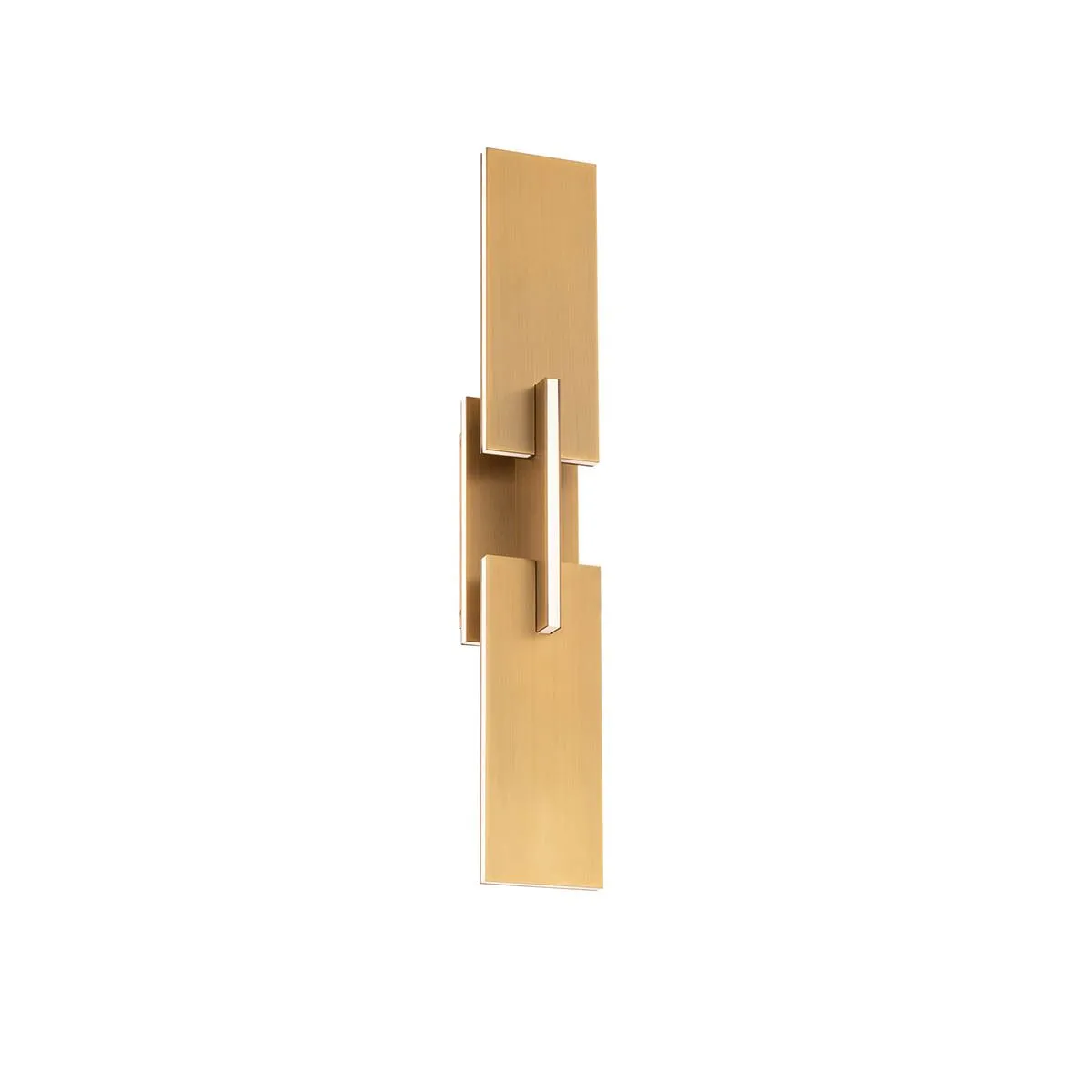 Amari 22 in. LED Wall Sconce Brass finish