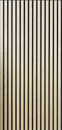 ambi-wall Acoustic Timber Slat Wall Panel | 2.4m Classic Oak