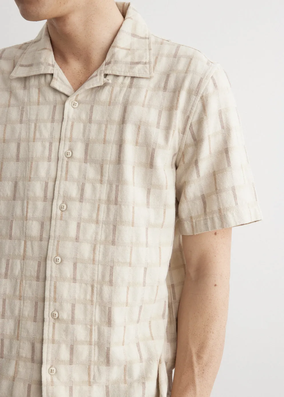 Chain Artisanal Check Shirt