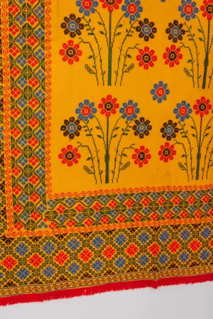 Cross-stitch -Cotton Throw 02