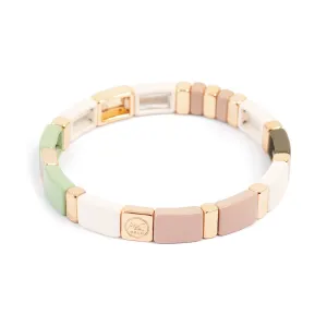 Enamel Tiles Bracelet - Multiple Colours