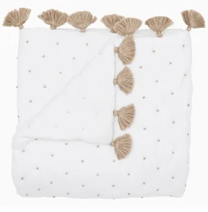 French Knot Sand Throw