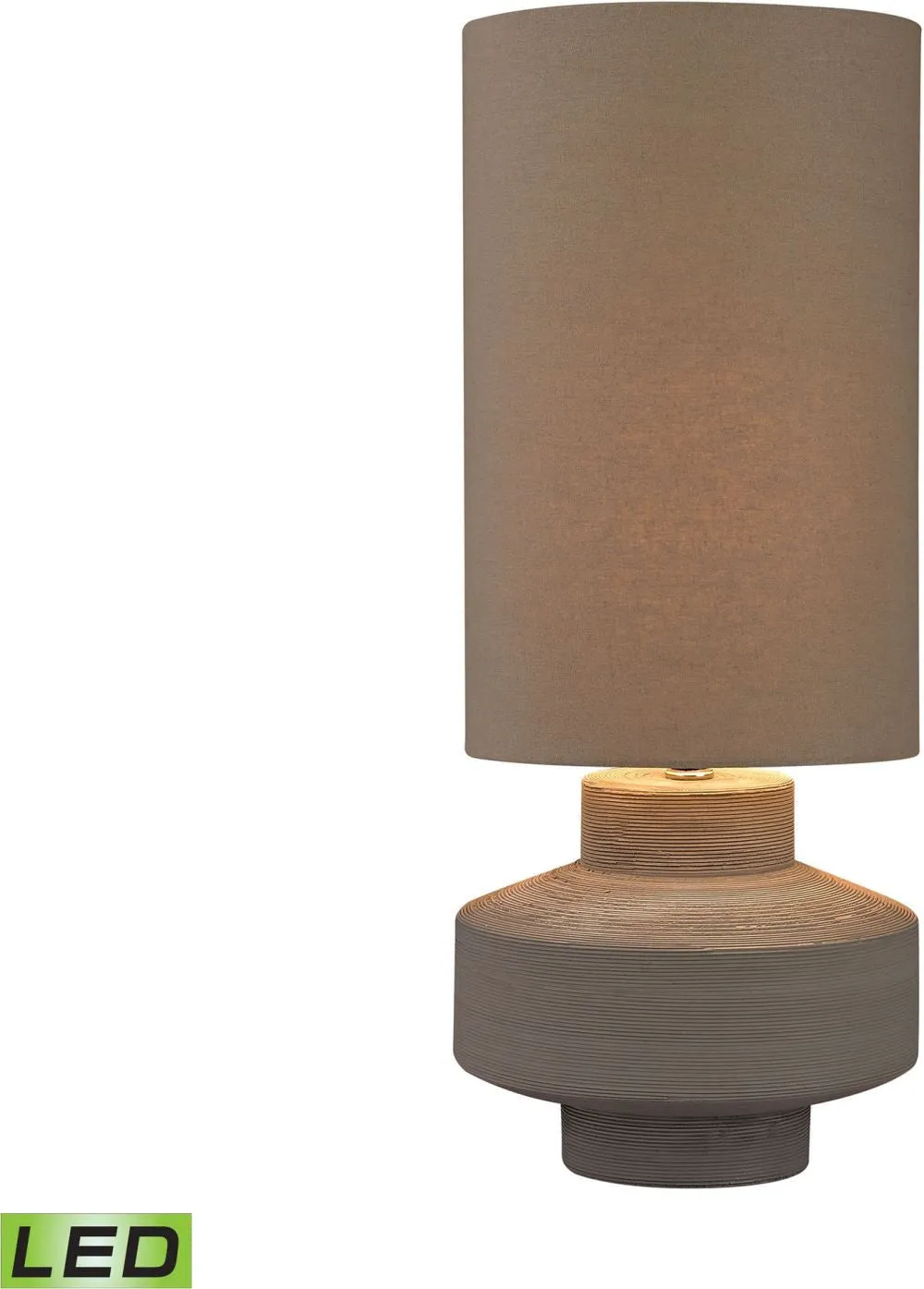 Geometric Brutalist Led Lamp