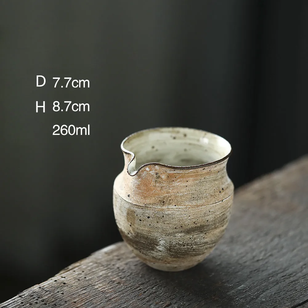 Gohobi Handmade Ceramic Earthy Pitcher