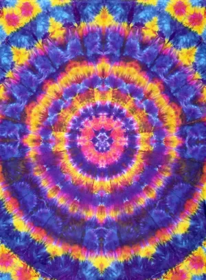 'Happy Harpy' Mandala 27"X21" #9814