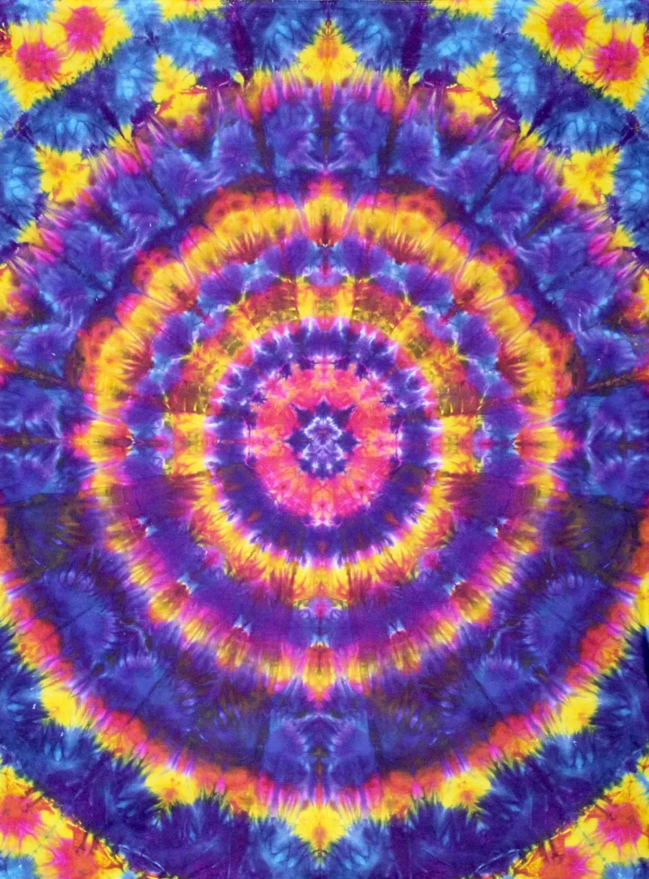 'Happy Harpy' Mandala 27"X21" #9814