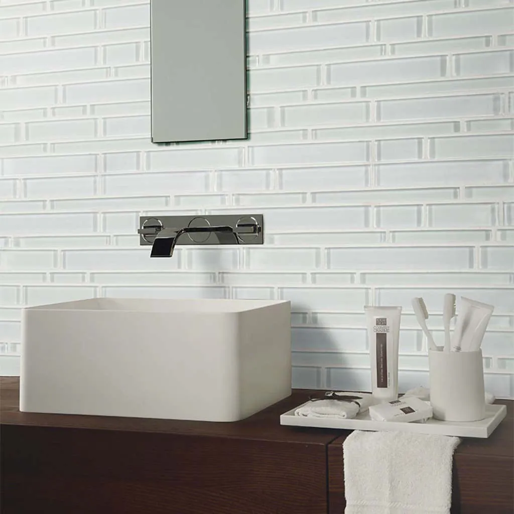 Ice, Interlocking - Glass Tile