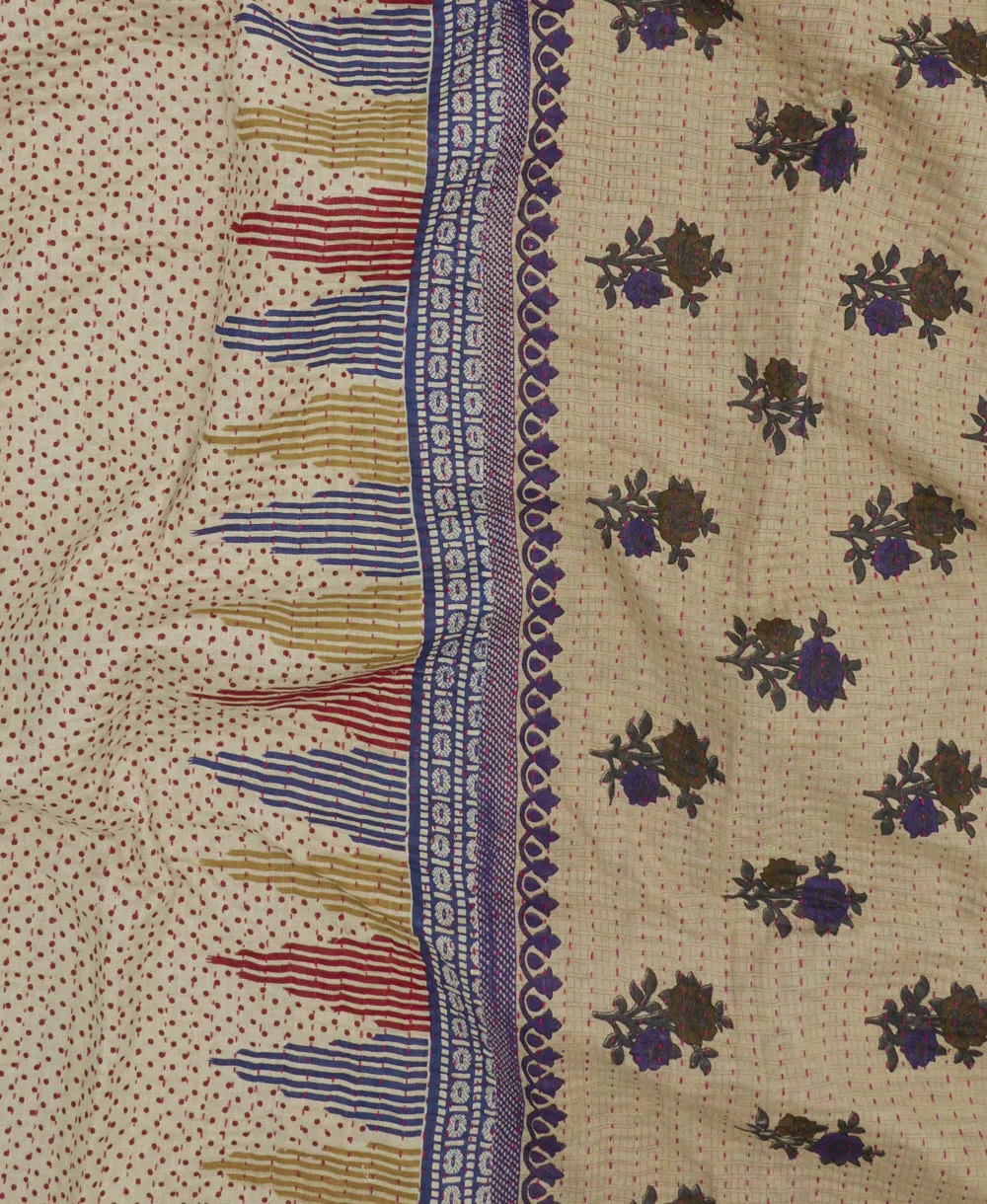 Kantha Quilt Throw - No. 240601
