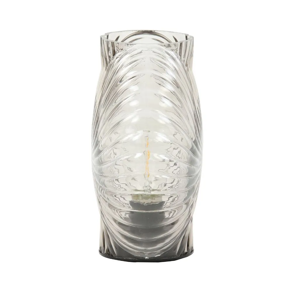 LED Glass Table Lamp - Sand