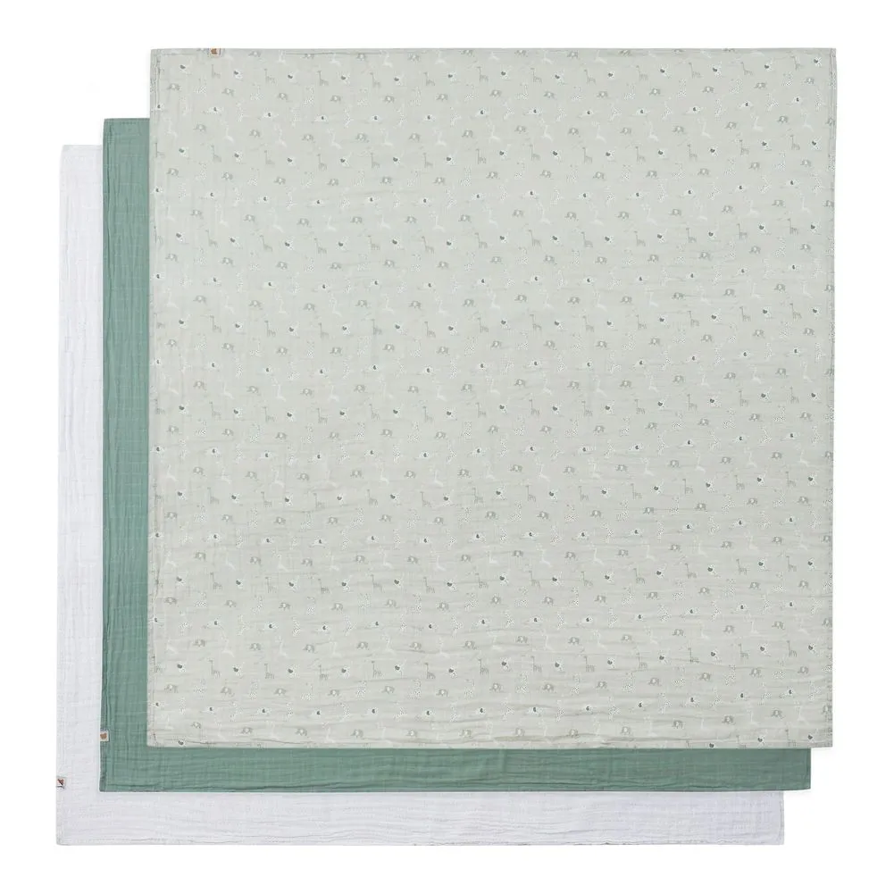 Piccolo Bambino 3-Pack Muslin Swaddles