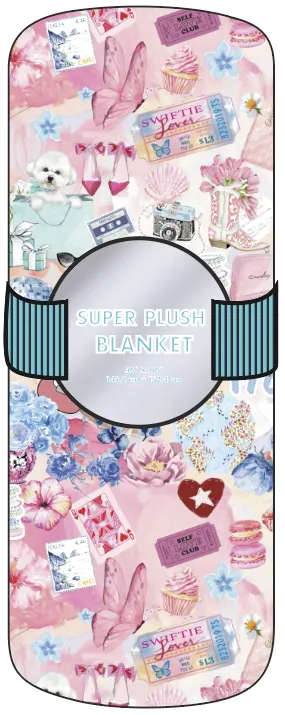 Pop Princess Plush Blanket