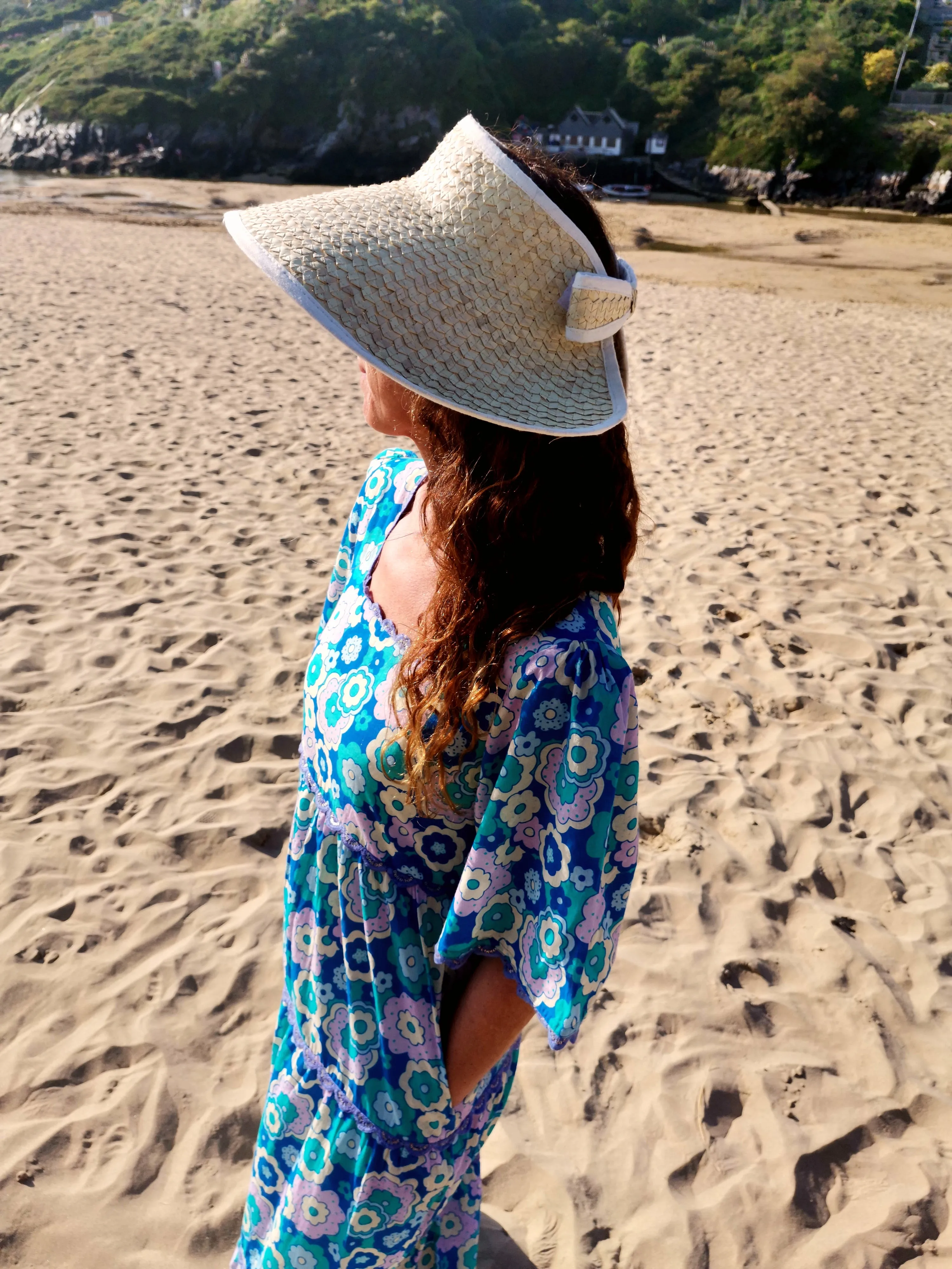 Raffia Prairie Sun Hat in Natural