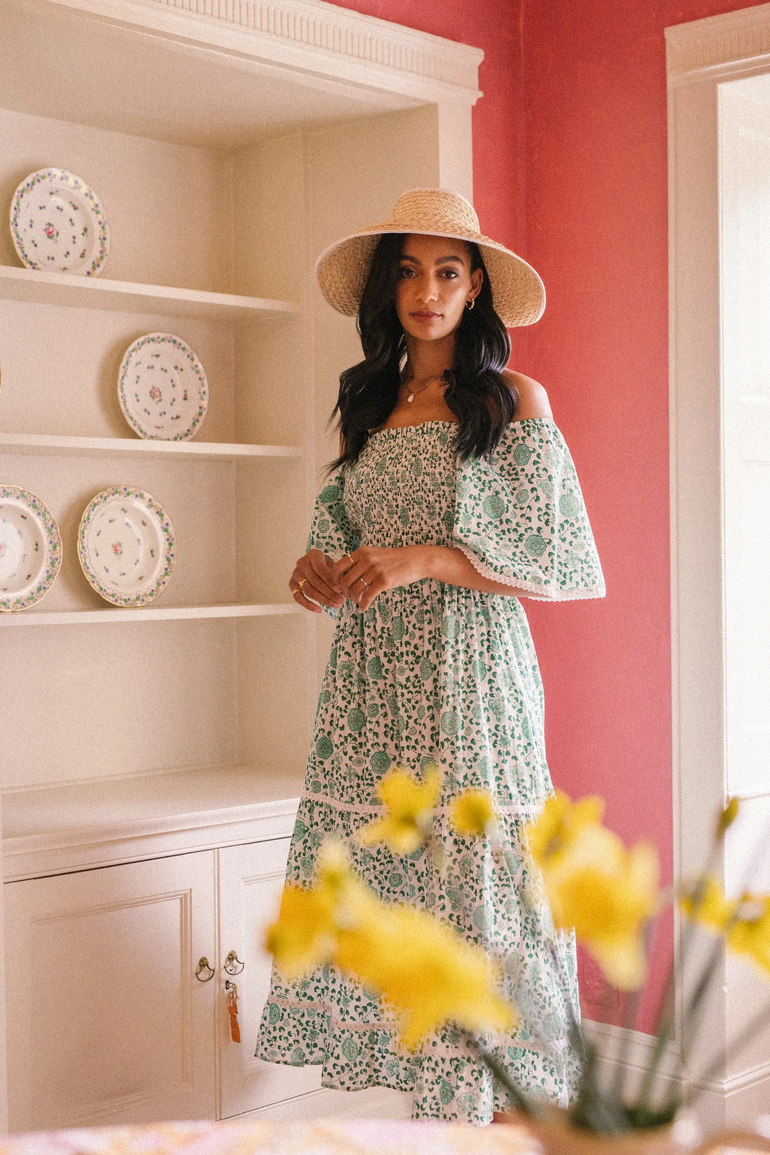 Raffia Prairie Sun Hat in Natural