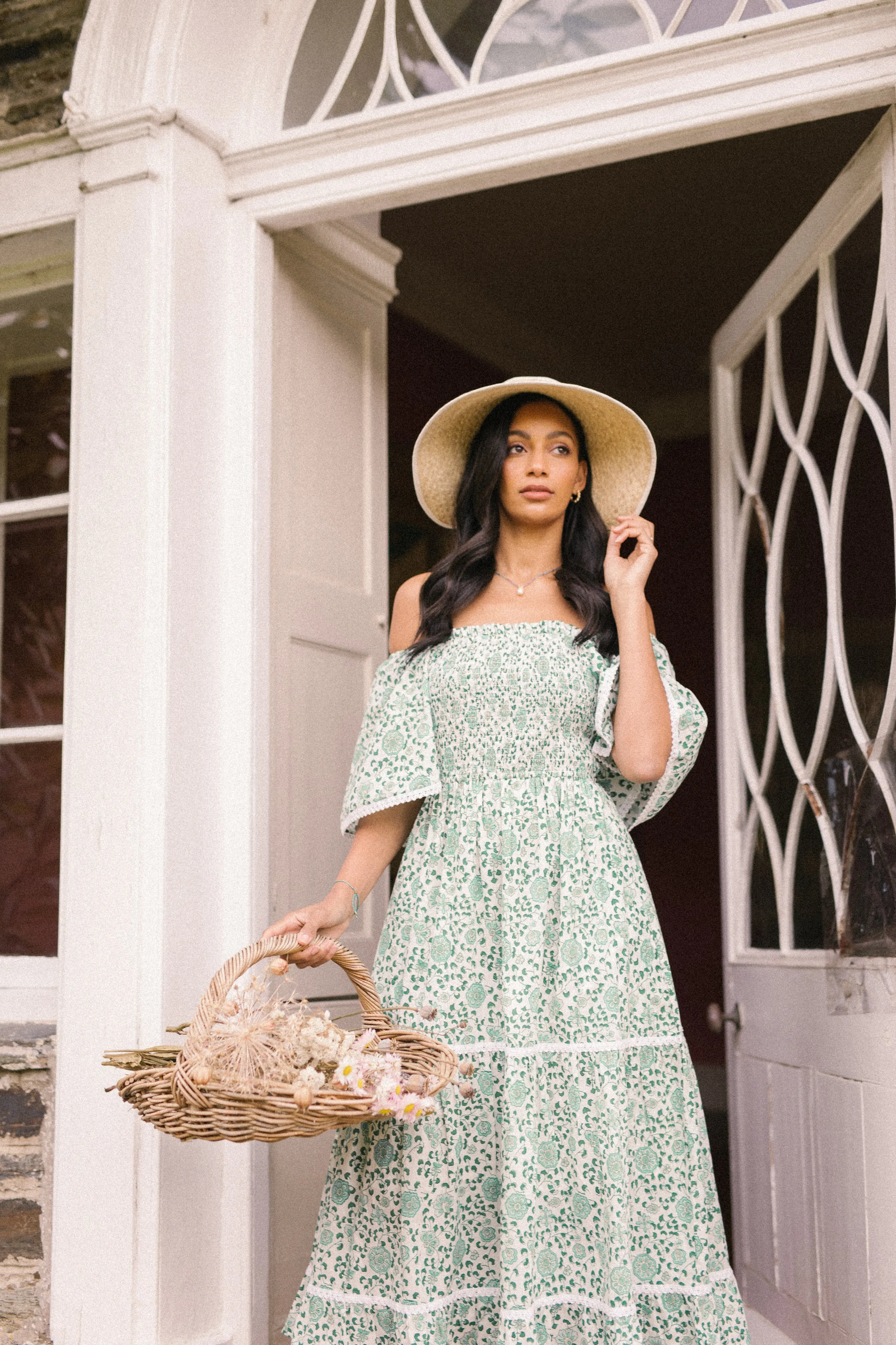 Raffia Prairie Sun Hat in Natural