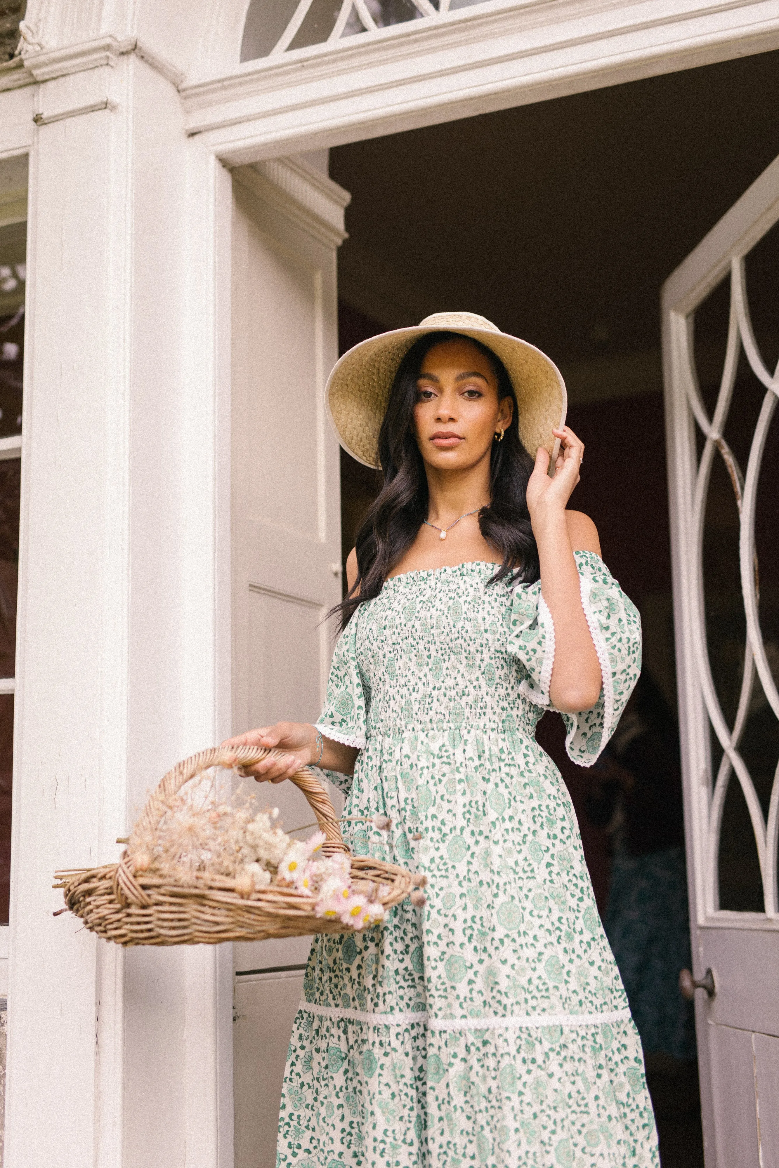 Raffia Prairie Sun Hat in Natural