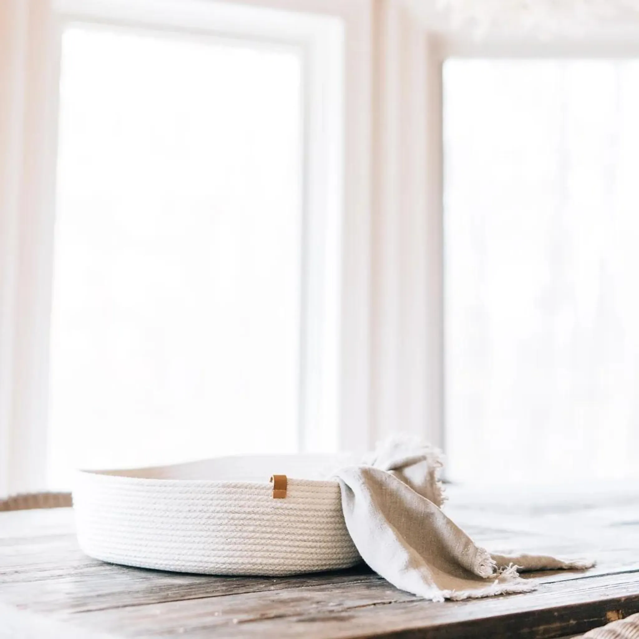 Rope Woven Handmade Basket