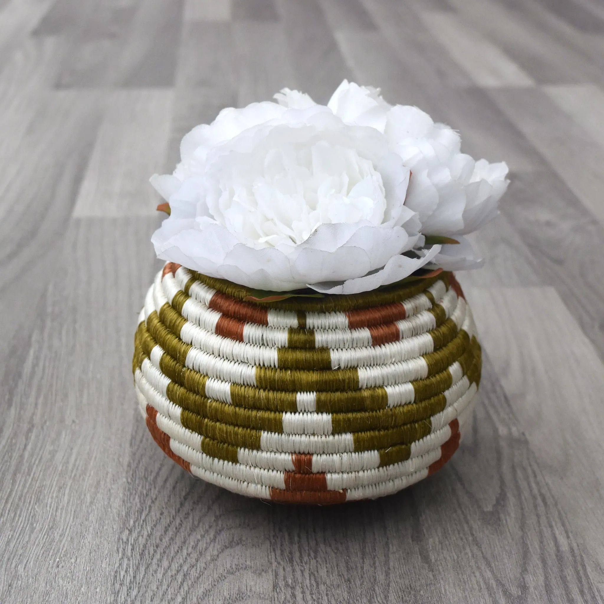 Rwandan Pot Basket - P3