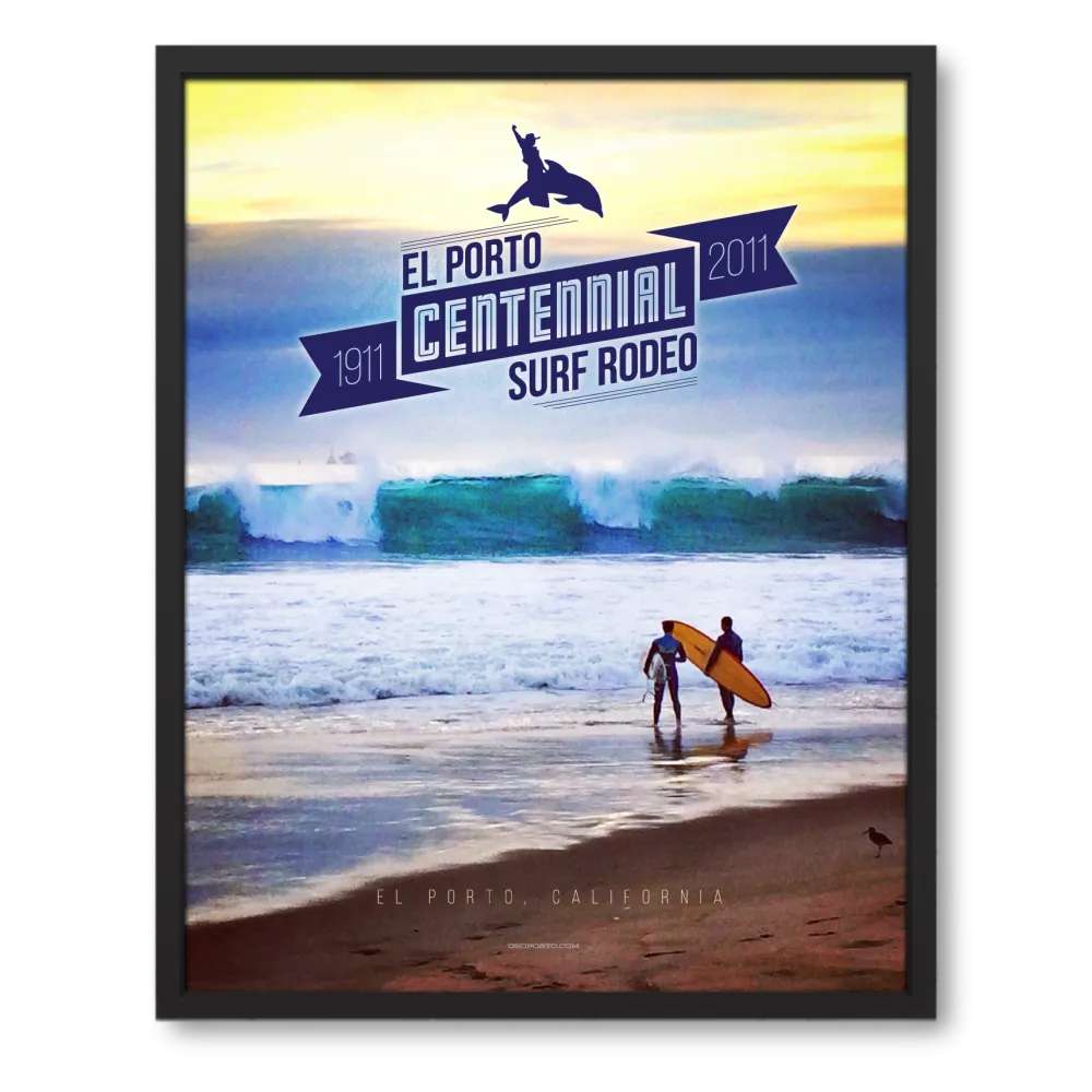 Surf Rodeo art poster