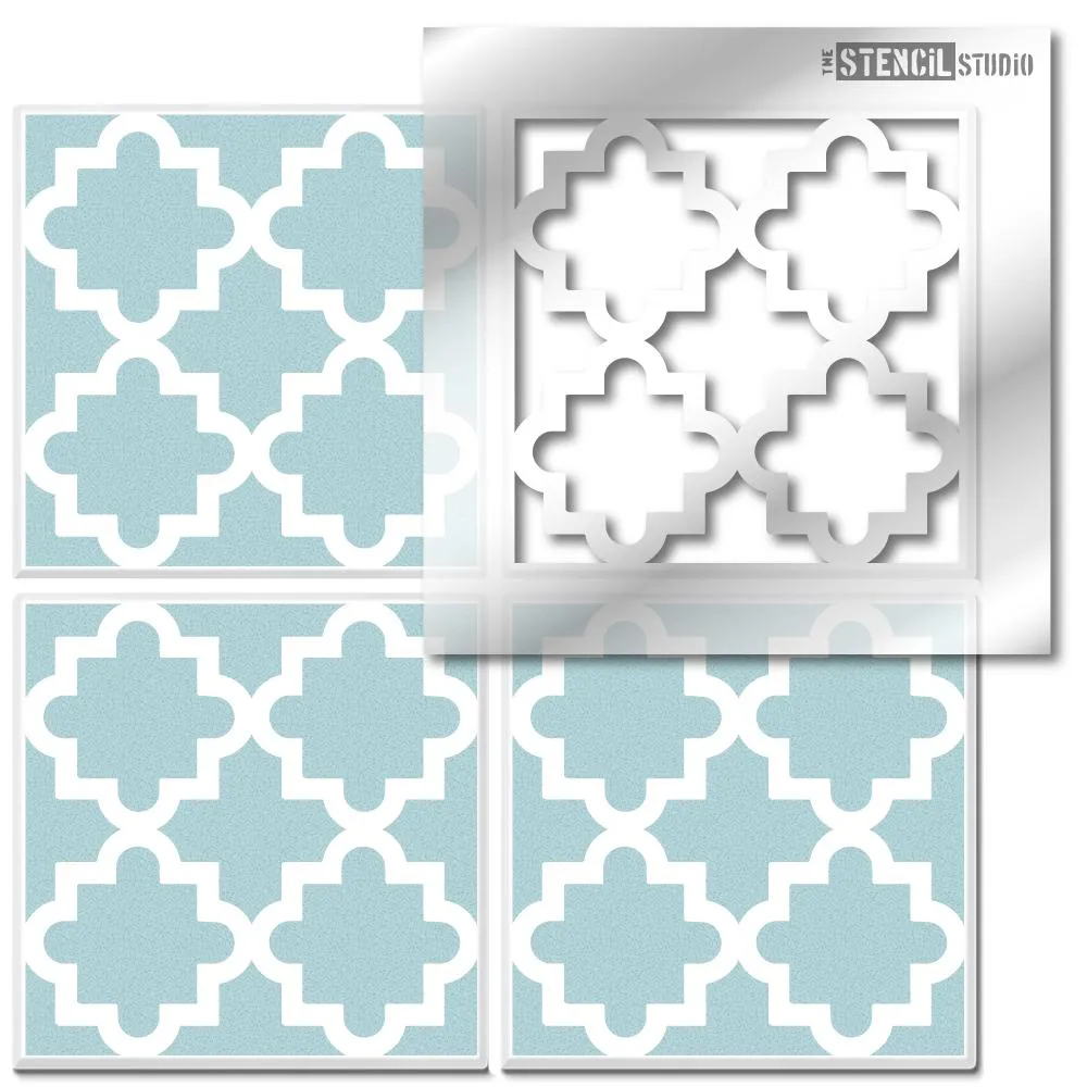 Whiteshill Tile Stencil