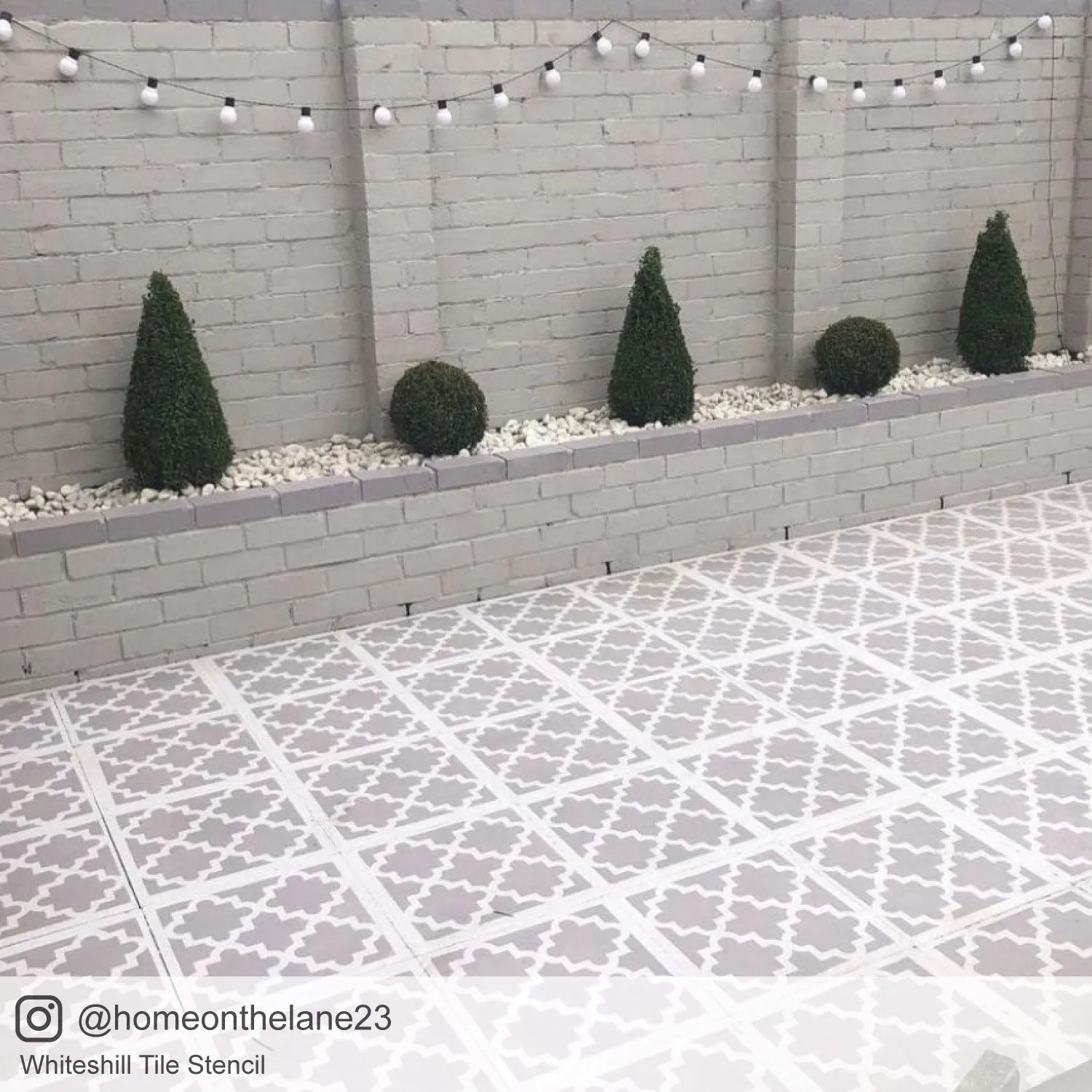 Whiteshill Tile Stencil