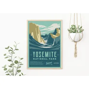 Yosemite National Park - 12x16 Poster